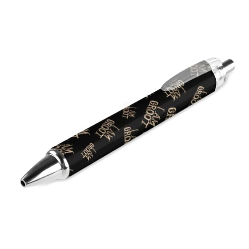Zenladen0010 I Am Groot Retractable Roller Ballpoint Pens Blue Ink Smooth Writing 0.5mm Pack of 1/2/4 1 PCS
