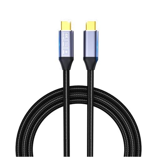 HOTUTUKI usb c to usb c data transfer cable 6.6ft,type c to type c monitor cable,usb c 3.1 gen 2 cable support 4k 10Gbps 100W PD Fast Charging Cable, high speed usb c, Compatible with Laptop,ablet,SSD