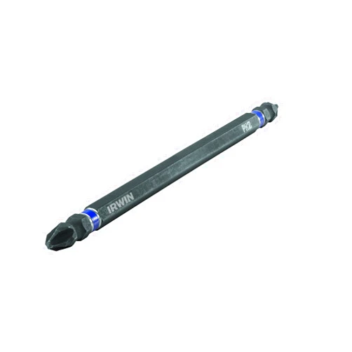 IRWIN Tools 1871082 Impact Performance Series Double-Ended Screwdriver Number-2 Phillips Power Bit, 6-Inch