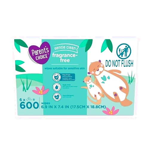 Generic Parent's Choice Fragrance Free Baby Wipes, 600 Count (Pack of 1)
