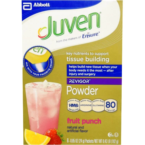 Juven Fruit Punch 8-.85oz pks