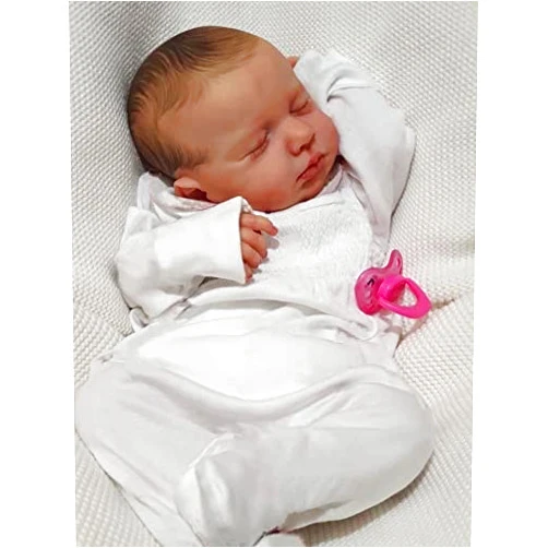 iCradle Reborn Baby Doll 20inch Full Body Silicone Boy with Clothes & Accessories, Washable, Poseable, Realistic, Toys for Ages 3+, Anatomically Correct