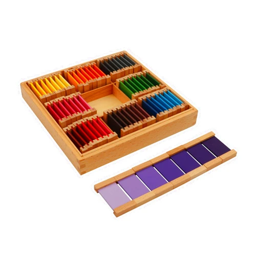 IFITMONTESSORI Third Box of Color Tablets, Montessori Sensorial Materials