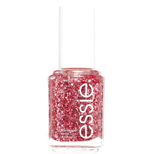 essie Nail Polish, Glossy Shine Finish, A Cut Above, Pink Glitter, 0.46 Ounce