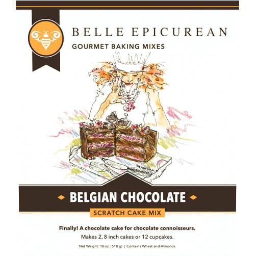 Belle Epicurean Belgian Chocolate Cake Mix
