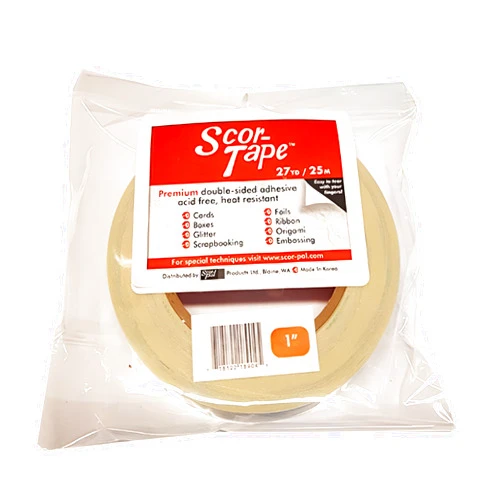 Scor-Pal Scor Tape, 1-Inch by 27-Yard (SP207)