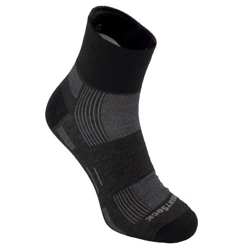Wrightsock Explore Quarter Hiking Socks for Men and Women – Cushioned, Eco-Friendly Anti Blister Socks - American Made