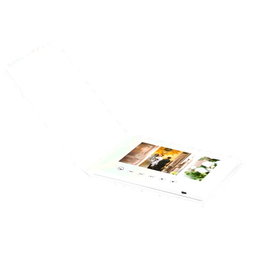 Jeasun Custom Video Book with 7” HD Screen – Blank Hard Cover, Auto-Play, 4GB Memory, USB-C Rechargeable – Personalized Greeting for Weddings, Birthdays, Business Gifts & Presentations