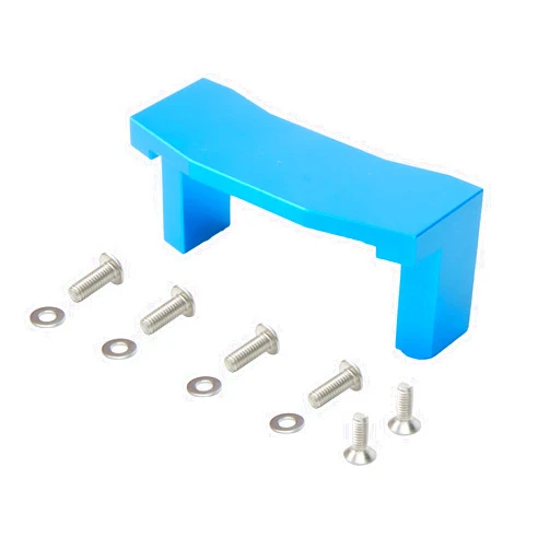 HOBOHY TT02 Aluminum Servo Mount for Tamiya 1/10 RC Car TT-02 54977 Chassis Upgrades Replace Parts（Blue）