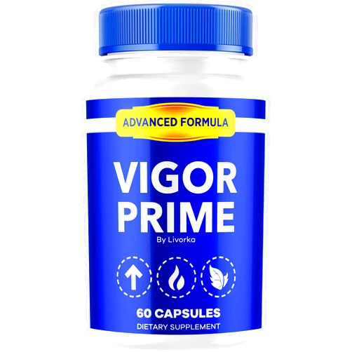 LIVORKA Vigor Prime Capsules, Official VigorPrime for Men Supplement Advanced Premium Formula - All Natural, 60 Capsules for 1 Month