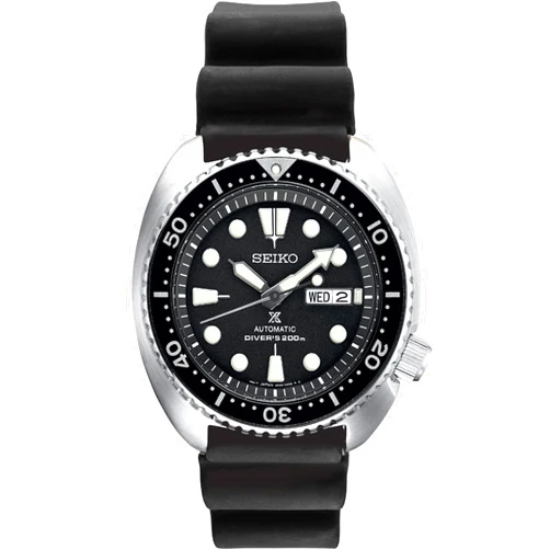 Seiko SRPE93 Automatic Dive Watch for Men - Prospex Collection - LumiBrite Hands, Date Calendar - Water Resistant 200M