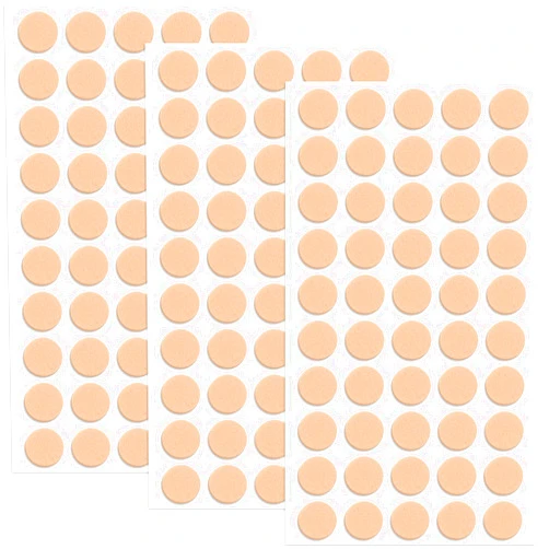 HINZIC 300pcs Earring Support Patches, Self-Adhesive Waterproof Earring Backs Earlobe Lifter, Non-Irritating Ear Lobe Lifting Pad Stickers Replacement for Supporting Heavy Earrings Studs Brooches