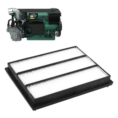 Tefola Air Cleaner, Air Filter Cleaner 21702999 High Filtration Efficiency Accessory Replacement for D4 D6 D9 D11