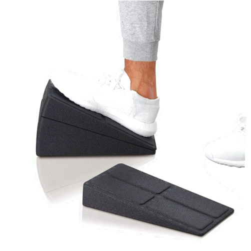 UNMERA Slant Board 3pcs 12''Squat Wedge Calf Stretcher for Physical Therapy Equipment Plantar Fasciitis,Heel, Foot Stretching, Shin Splint, and Calf Stretch Wedge Improve Lower Leg
