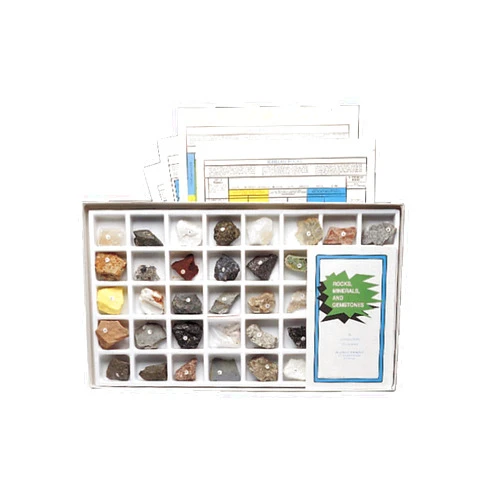 Geoscience Scott Resources Washington School Collection - Rocks and Minerals, Set of 40