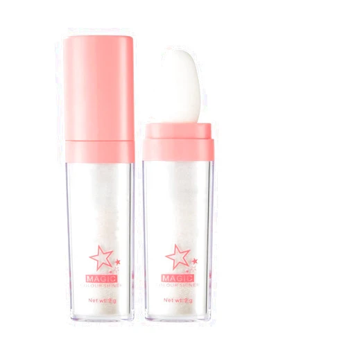 PAQIMAN Glitter Powder Highlighter Makeup, Body Brightens the Natural Three-dimensional Face Blusher Patting Powder Highlighter. (01# White moonbeam)