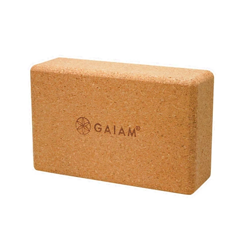 Gaiam Cork Yoga Brick