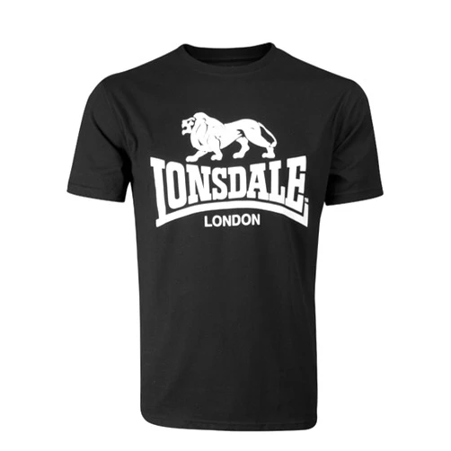 Spirit of England Lonsdale Men's Classic Lion Logo Crew Neck T-Shirt Regular-Fit