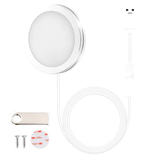 HEETHYCOOL 3D Printer LED Lamp Kit 001 - Compatible with Bambu Lab Models,White 3000K Light, USB Powered, Easy Assembly, Makerworld Maker's Supply