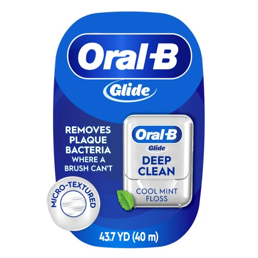 Oral-B Glide Deep Clean Cool Mint Dental Floss, 40m