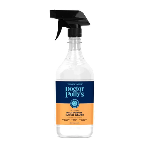 Pickle & Polly Professional Strength Pet Stain and Odor Remover for Dog and Cat Urine, Multi-Surface Cleaner for Pets, Furniture, and Homes (32oz)