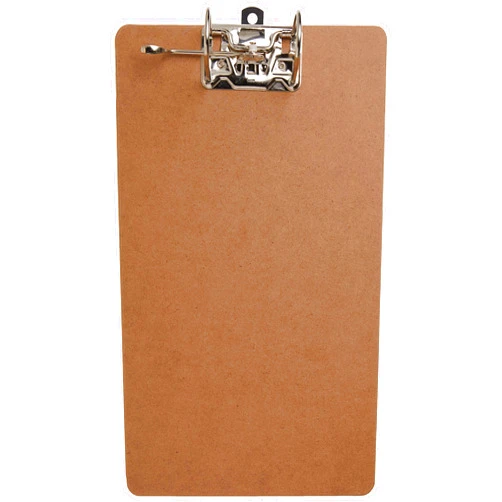 Officemate Recycled Wood Clipboards, Arch Lever Clip, 1 Pack Clipboard, Letter Size (9 x 15.5 Inches), Brown (83120)