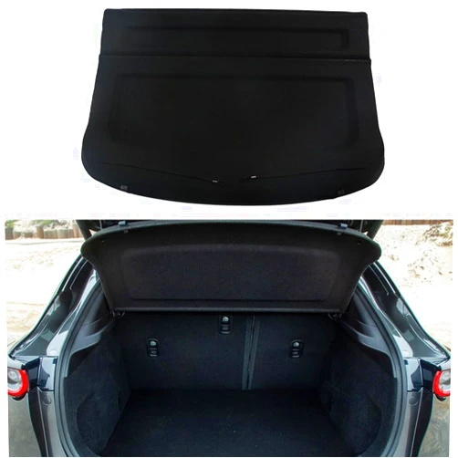 BOPARAUTO Cargo Cover for Mazda CX-30 Accessories 2020 2021 2022 2023 2024 Rear Trunk Shade Luggage Security Cover