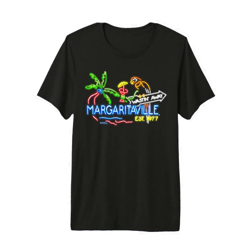 Margaritaville Neon Sign Premium Tri-blend T-Shirt