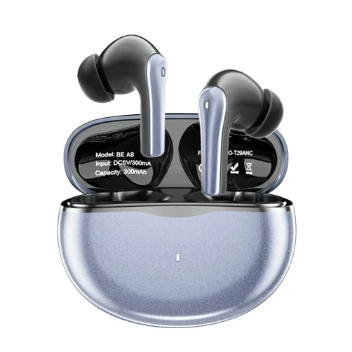 Aitocga Wireless Earbuds, 60H Playtime Bluetooth Headphones Built in Noise Cancellation Mic with Charging Case, Stereo Sound in-Ear Bbuds Compatible with iPhone/Android and Pods