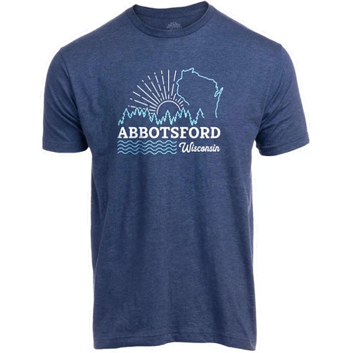 Ann Arbor T-shirt Co. Cities and Sites of Wisconsin - Midwest WI State Pride T-Shirt for Men Women