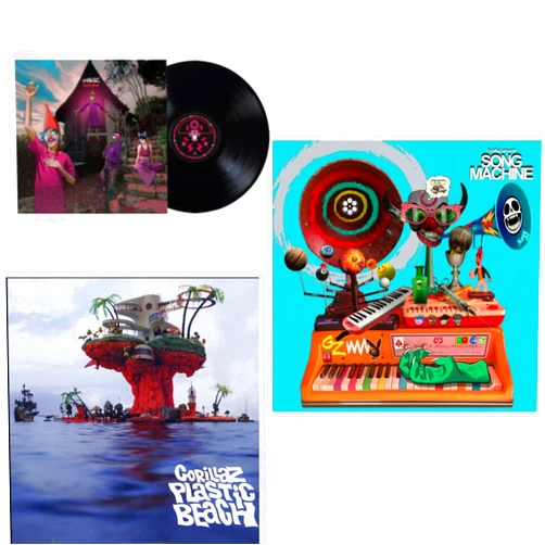 Gorillaz (Contributor) Format: Vinyl Cracker Island & Plastic Beach Song Machine: Season One