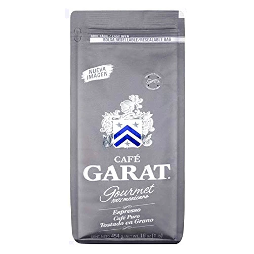 Garat Café Garat Gourmet Coffee - Espresso Whole Bean Coffee - 454 grams - 16oz - Espresso Grano