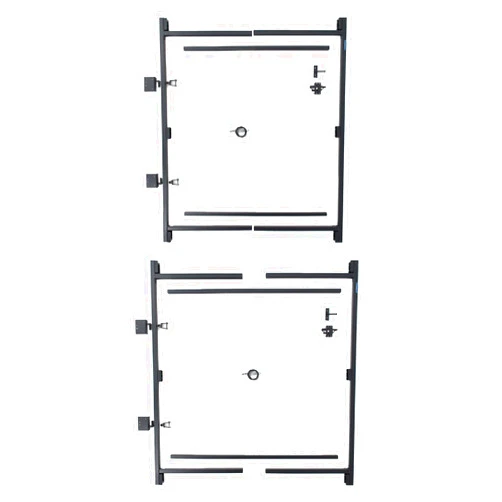 Adjust-A-Gate Steel Frame Anti Sag Adjustable Gate Building Kit 60 Inches to 96 Inches and 36 Inches to 60 Inches Set