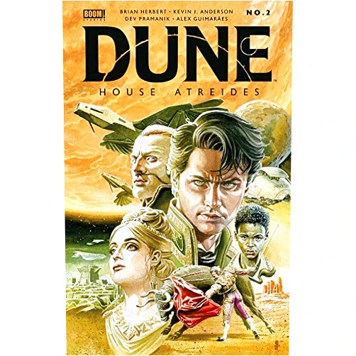 Scandinavian Languages Edition by Brian Herbet and Kevin J. Anderson (Author) Dune House Atreides #2 LCSD Foil Variant