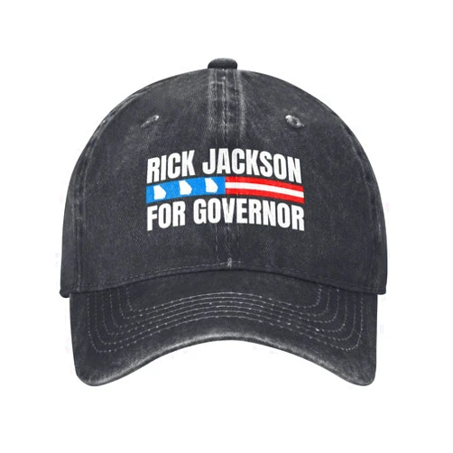 Generic Rick-Jackson 2026 Hat Jackson for Governor Baseball Cap Adjustable Dad Hat