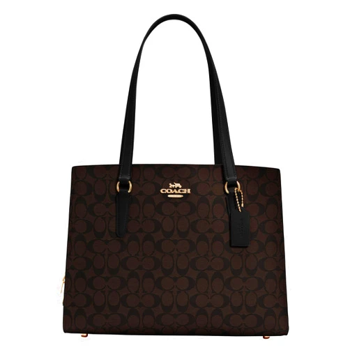 COACH Tatum Carryall 40, Brown Black