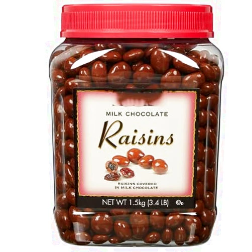 Generic Raisins, Milk Chocolate- Kirkland Signature, 3 lb by LOS