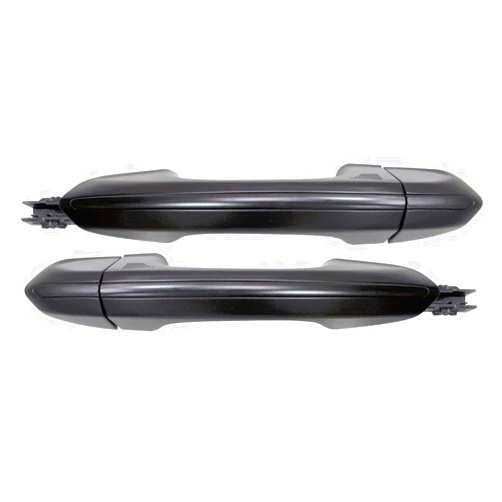 PT Auto Warehouse FO-3931P-FPKK - Exterior Outer Outside Door Handle, Primed Black - Front Left/Right Pair