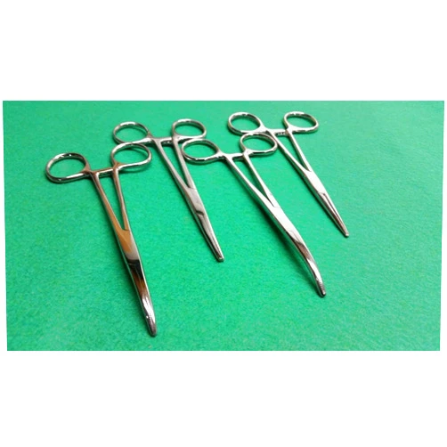 MMD Set of 4 Assorted Kelly HEMOSTAT Forceps + CRILE HEMOSTAT Forceps 5.5'' STR+CVD Surgical (Set of 4)
