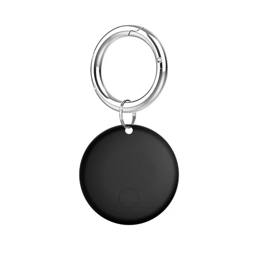 Frylaa Air Tracker Tags GPS Tracker Case,Mini Key Item Finder Locator,No Monthly Fee with Apple Find My(iOS only),Anti-Lost Bluetooth Tag ItemTracker Case for Luggages/Kids/Pets/Wallet/Bag-1Pcs-Black