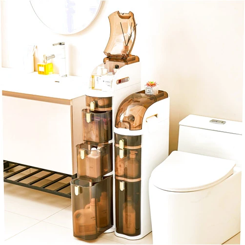 UFORU 4-Tier Slim Bathroom Storage Cabinet – 7.1