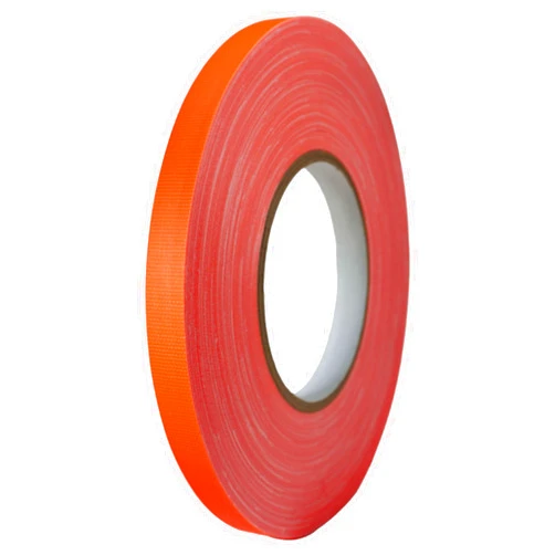GGR Supplies T.R.U. CGT-80F Superior Performance Fluorescent Gaffers/Spike Tape Laminated with Rubber Adhesive.60 Yards. (Fluorescent Orange, 1/2 in.)