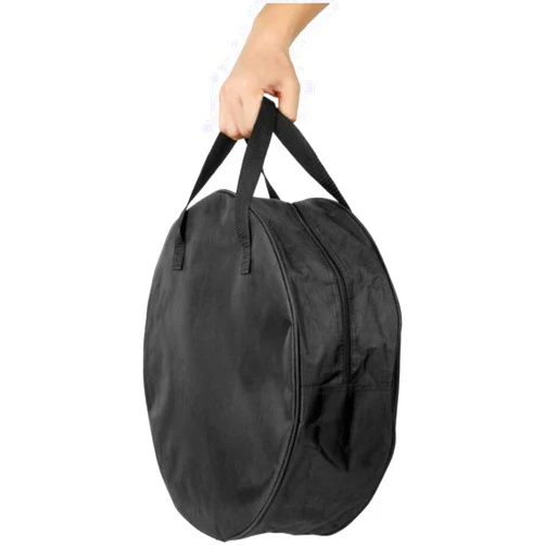 INLETTER Round Cable Organizer Bag - Heavy Duty Water Resistant Cable Management Storage Bag - Perfect for Jumper Cables, RV Sewer Pipe, EV Charging Cord Storage, Camper and Garden Hoses