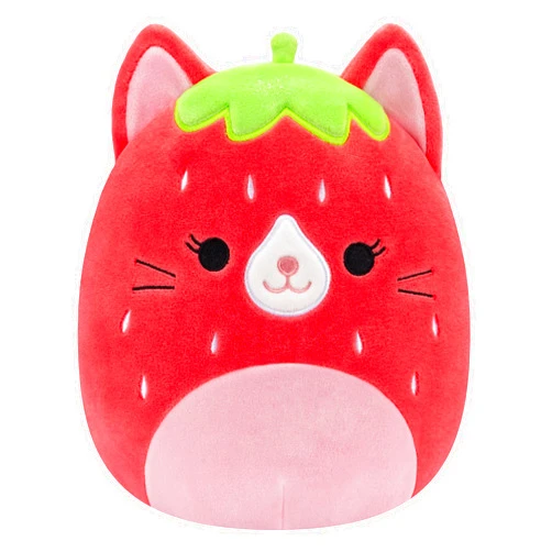 Squishmallows Original 8-Inch Olma Strawberry Cat - Official Jazwares Plush