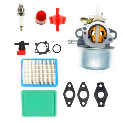 SAKITAM 694505 Carburetor fit for 120602-0182-b1 120602-0182-e1 Engine with Gaskets Spark Plug Air Filter Carb Kit