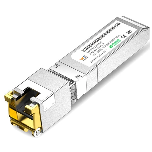 WTTOGTEC 1.25/2.5/5/10G-T SFP+ to RJ-45 Transceiver, 10G Copper SFP+ CAT6a Module, Auto-Negotiation, Up to 30m, for Cisco SFP-10G-T-S, Ubiquiti UniFi UF-RJ45-10G, Meraki, TP-Link, Mikrotik, Netgear and More