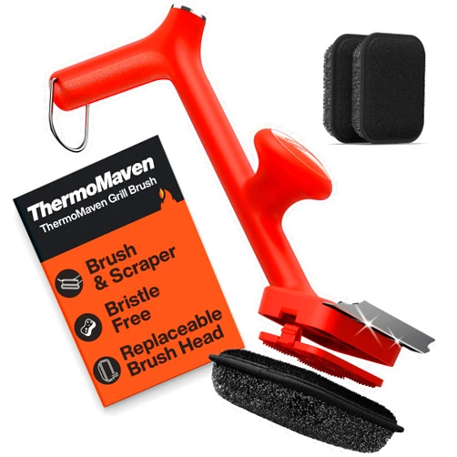 ThermoMaven BBQ Grill Brush Bristle Free - 17