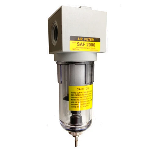 PneumaticPlus SAF2000M-N02B Miniature Compressed Air Particulate Filter 1/4