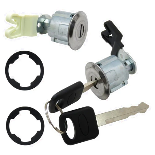 Misimain New Door Lock and Key Ignition Cylinder Set F87Z7821990BA Compatible with 1996 Ford F150 Truck