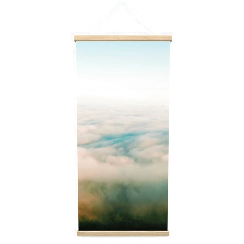bestdeal depot Hanging Poster Cloudtop Abstract Abstract Colorful Contemporary Hallway Mixed Media Multicolor Patterns Poster Prints Wall Art for Living Room, Bedroom - 18
